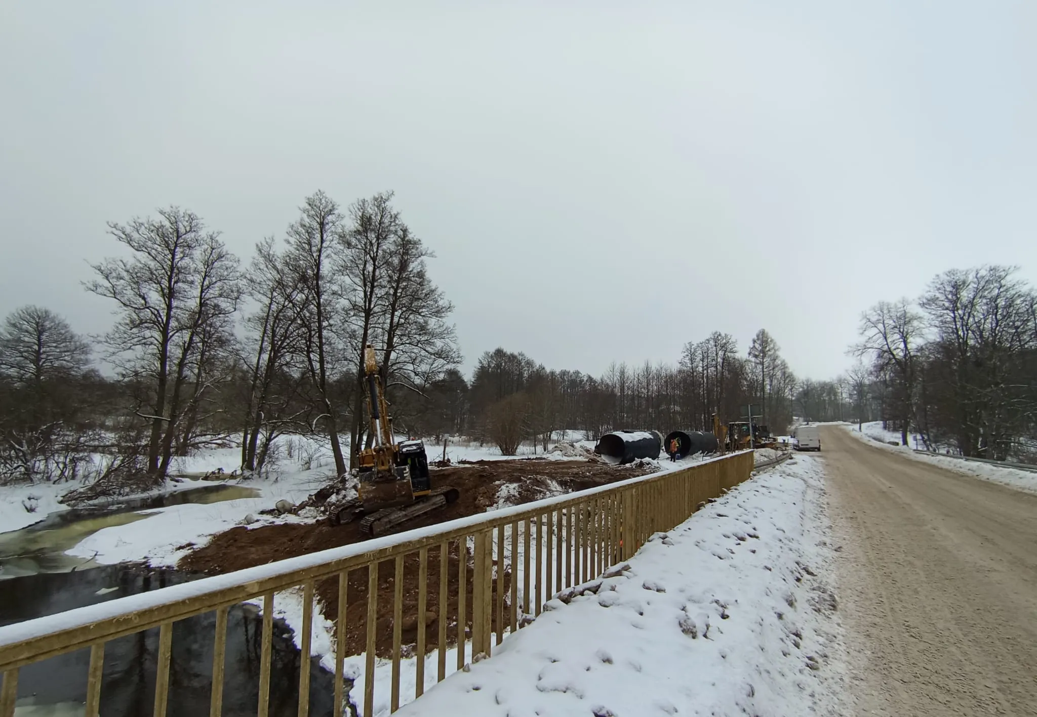 Budowa objazdu obiektu MD-3 5+580P